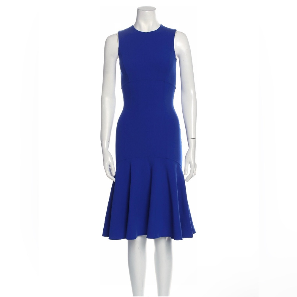 Michael Kors Virgin Wool Midi Dress